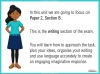 Edexcel GCSE English Language 2.0 Exam Preparation - Paper 2 Section B Teaching Resources (slide 5/71)